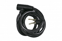 Замок противоугонный GK102-102, Ф12х1800мм(72"), трос в оплетке,2 ключа