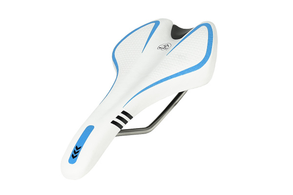 Седло ZEUS Z-1020 MTB Sport 275x135mm,рельсы сталь,анатомическое,черный,295гр